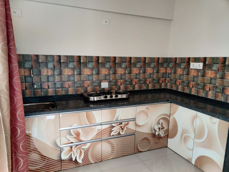 Kitchen, amit-ved-vihar-phase-2 3 Bedroom 822 Sq.Ft. Apartment In Kothrud Pune 9063399