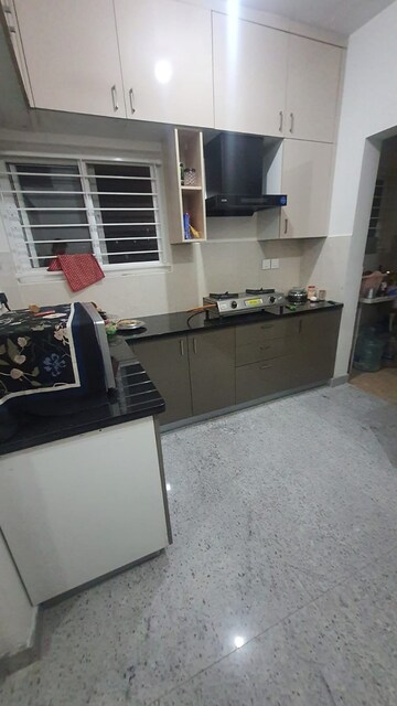 Kitchen in 3 BHK Apartment at Bollineni Bion, Kothaguda – for Rent