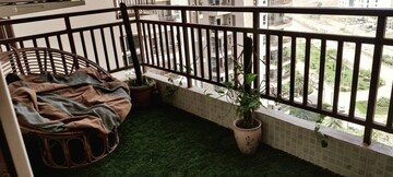 Balcony in 3 BHK Apartment at Adani Oyster Grande Phase 2, Sector 102 – for Rent