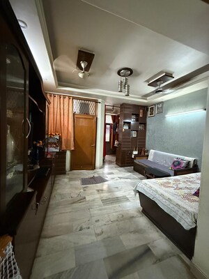 Living Room in 2 BHK Builder Floor at Kalkaji – for Sale