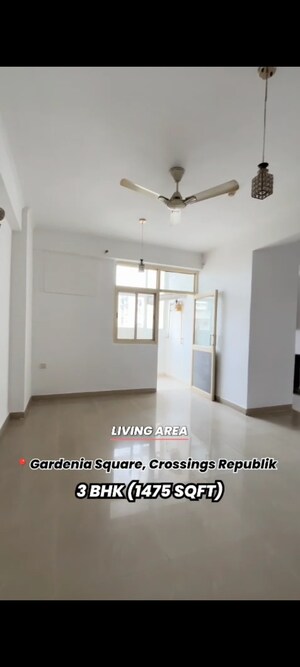 3 BHK Apartment For Sale in Crossing Republik, Crossing Republic
