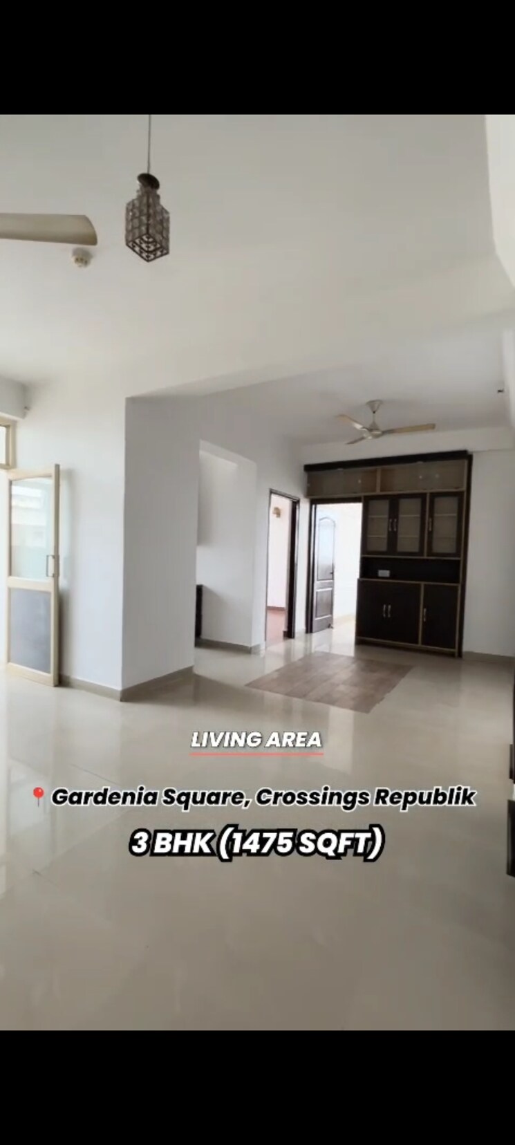 Room, crossing-republik 3 Bedroom 1475 Sq.Ft. Apartment In Crossing Republic Ghaziabad 9063492