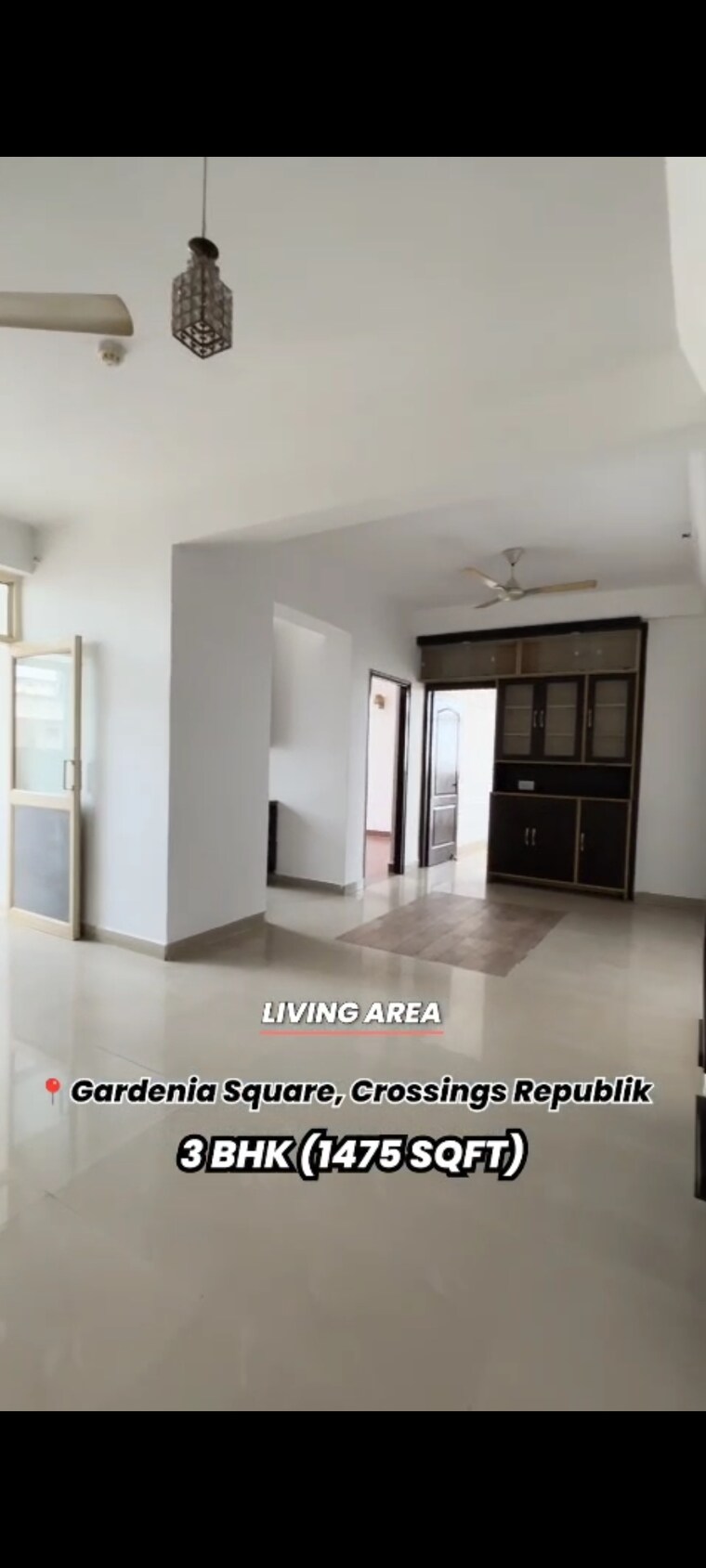 Room, crossing-republik 3 Bedroom 1475 Sq.Ft. Apartment In Crossing Republic Ghaziabad 9063492