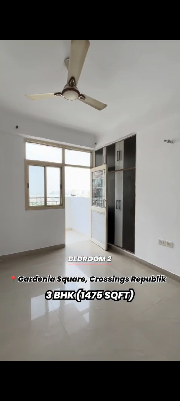 Room, crossing-republik 3 Bedroom 1475 Sq.Ft. Apartment In Crossing Republic Ghaziabad 9063492