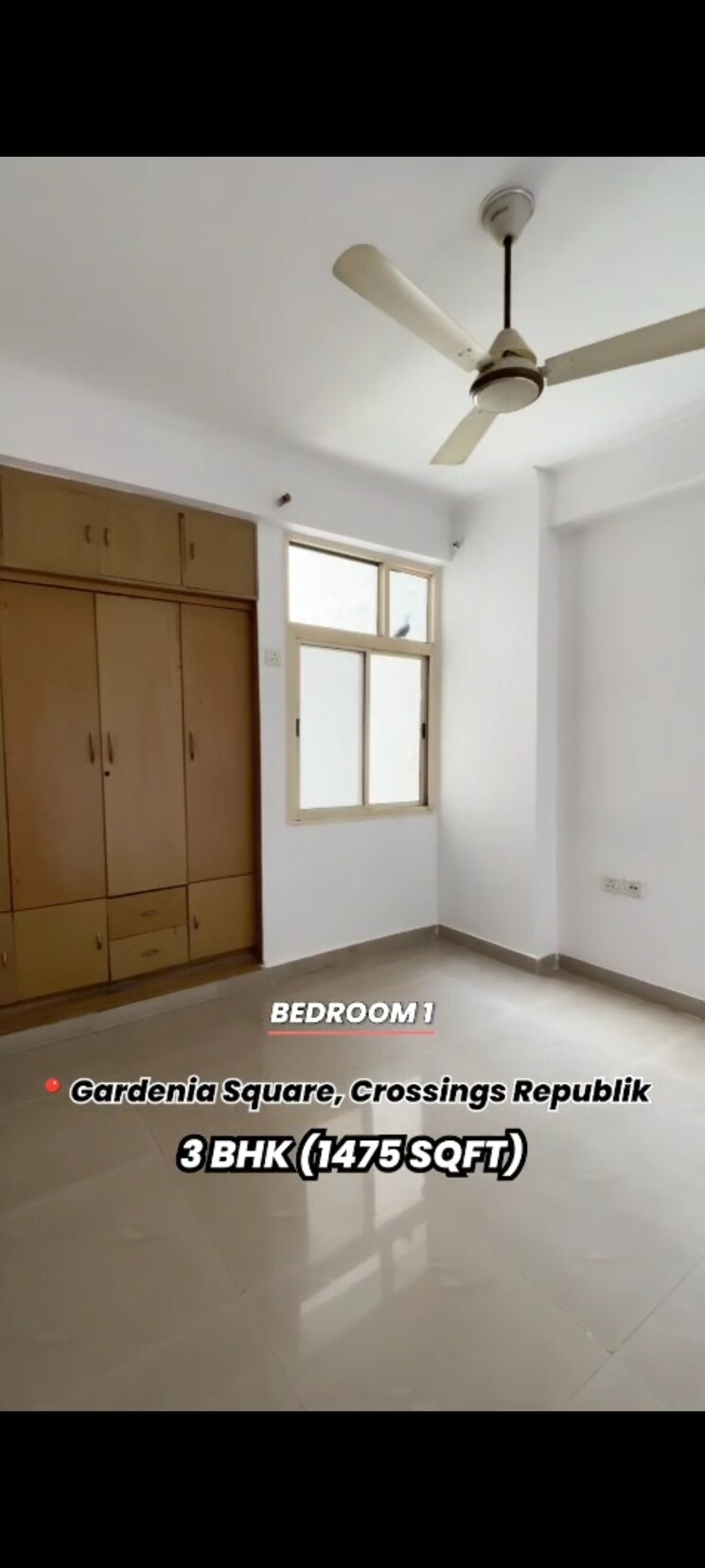 Room, crossing-republik 3 Bedroom 1475 Sq.Ft. Apartment In Crossing Republic Ghaziabad 9063492