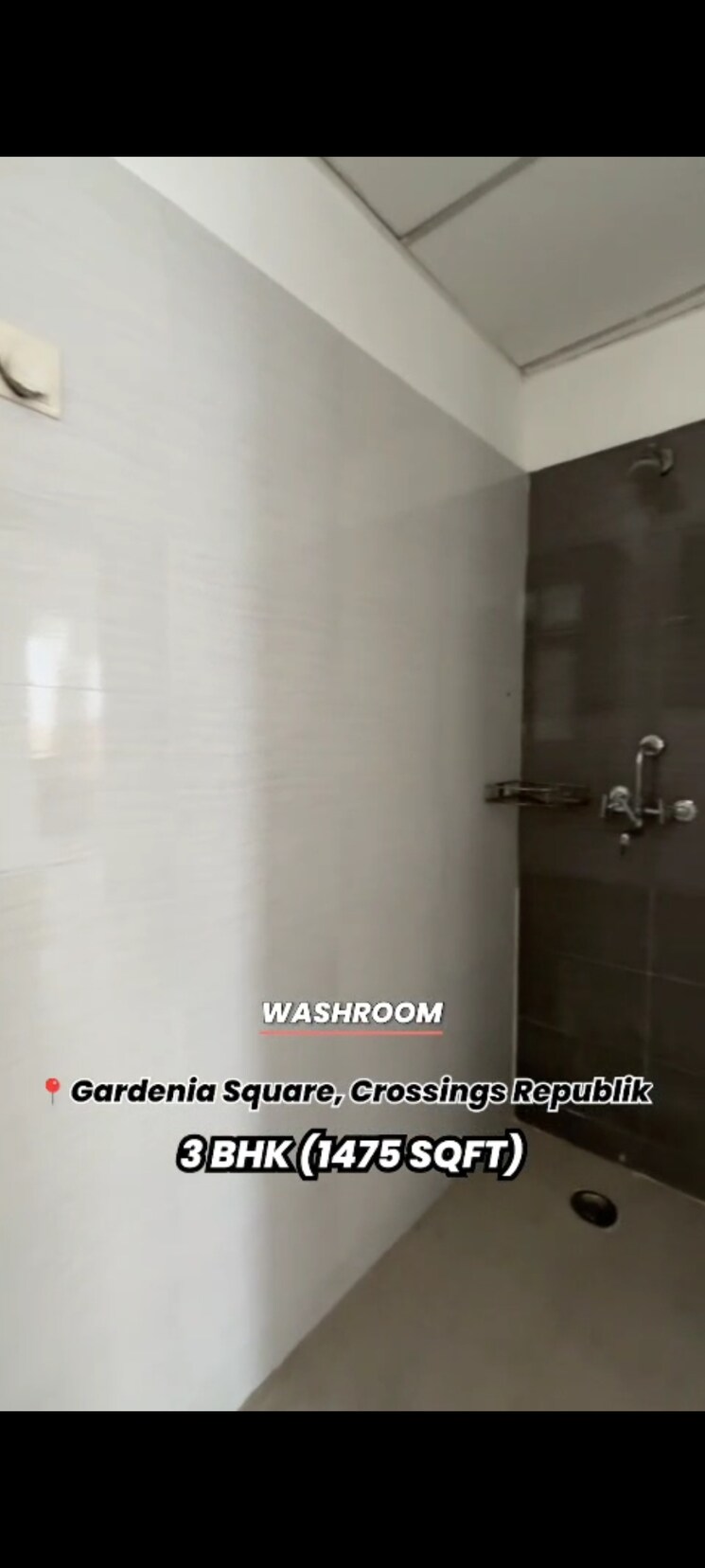 Room, crossing-republik 3 Bedroom 1475 Sq.Ft. Apartment In Crossing Republic Ghaziabad 9063492