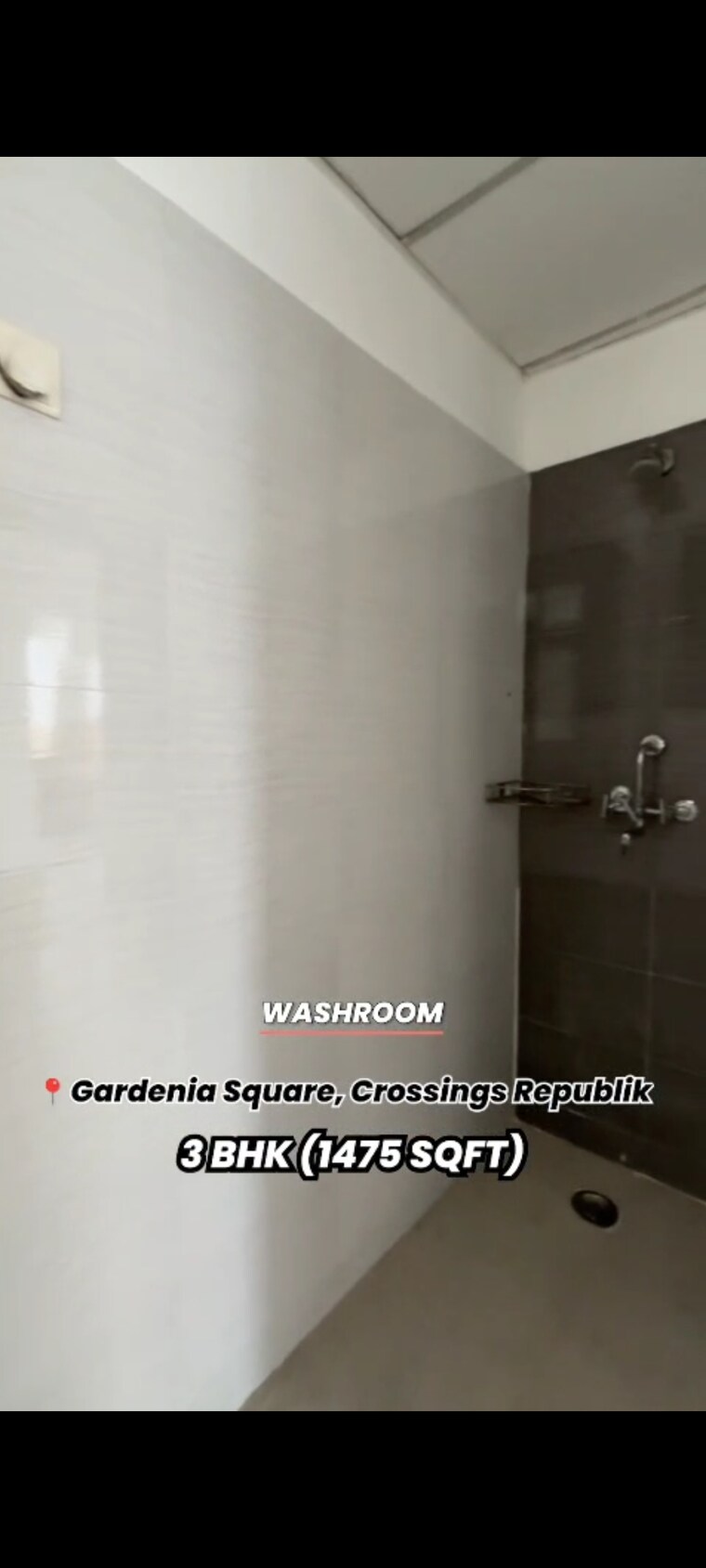 Room, crossing-republik 3 Bedroom 1475 Sq.Ft. Apartment In Crossing Republic Ghaziabad 9063492