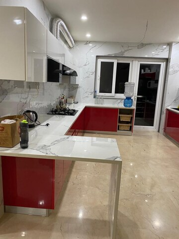 Kitchen in 4 BHK Builder Floor at Sushant Lok 2, Sector 57 – for Rent