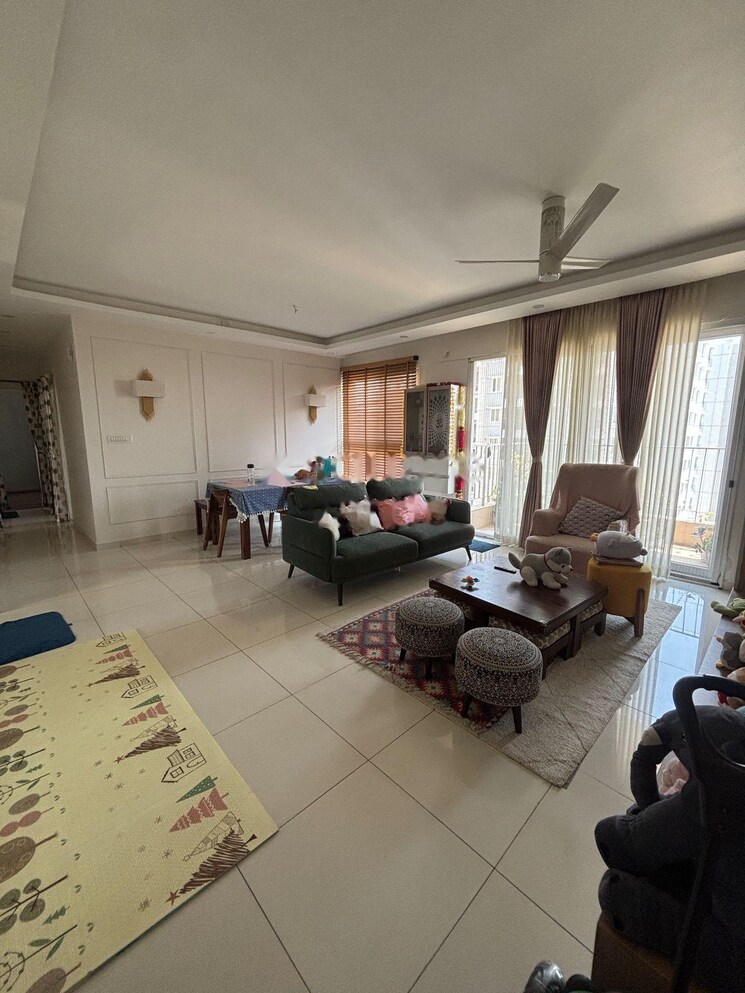 Living Room, godrej-aqua 3 Bedroom 1190 Sq.Ft. Apartment In International Airport Road Bangalore 9063602