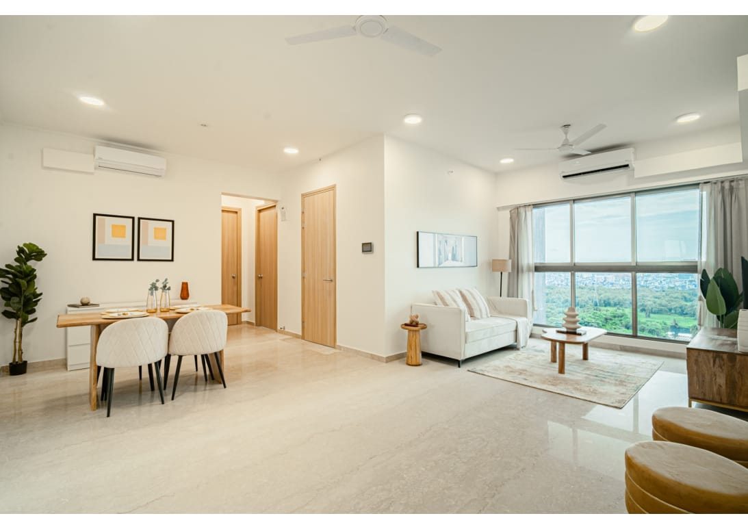 2 BHK + Study Room Apartment For Sale in Nicco Residency