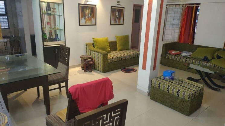 Living Room, mermaid-1-chs 3 Bedroom 1700 Sq.Ft. Apartment In Cbd Belapur Sector 11 Navi Mumbai 9063717