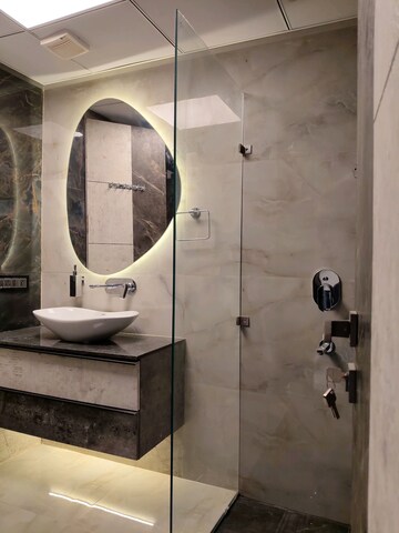 Bathroom in 2 BHK Builder Floor at Sushant Lok 3, Sector 57 – for Rent