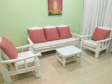 Living Room in Studio Apartment at Lodha Belmondo, Gahunje – for Rent
