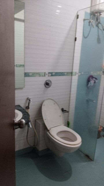 Bathroom in 2 BHK Apartment at Yarrow Apartment, Powai – for Rent