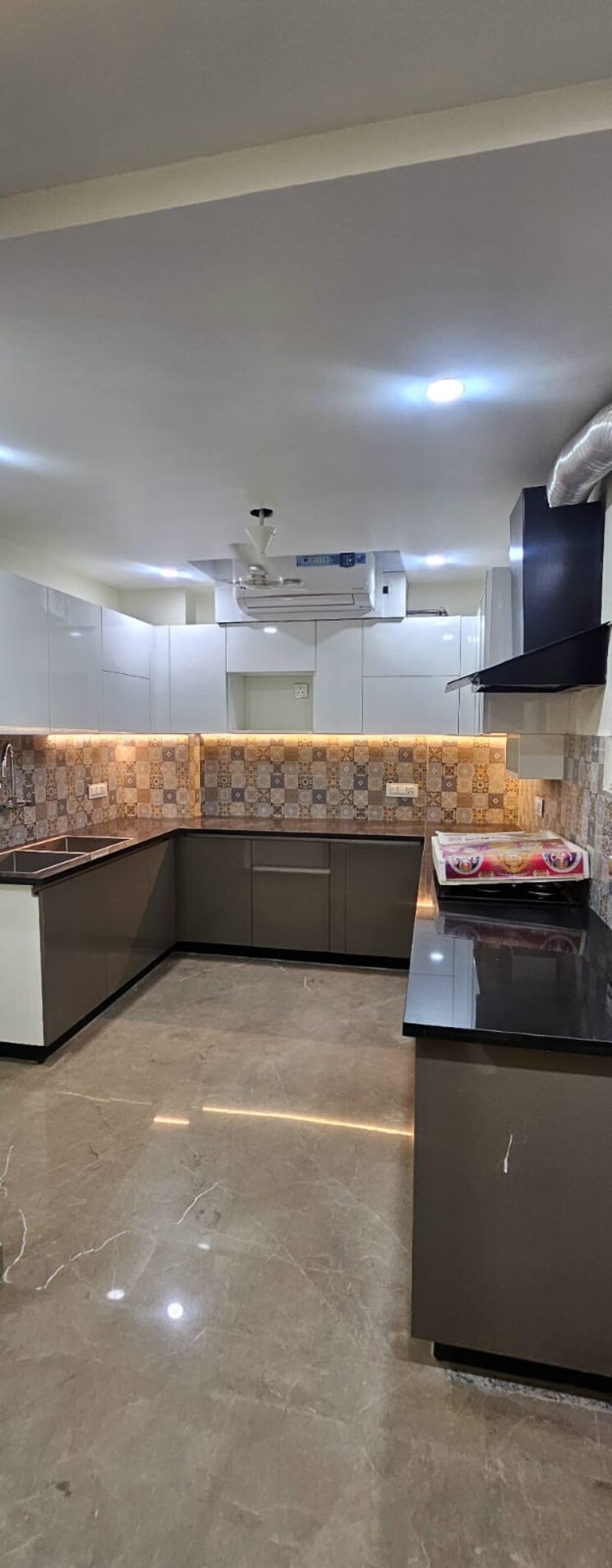 Kitchen, sector 12 dwarka 3 Bedroom 1300 Sq.Ft. Builder Floor In Sector 12 Dwarka Delhi 9063833