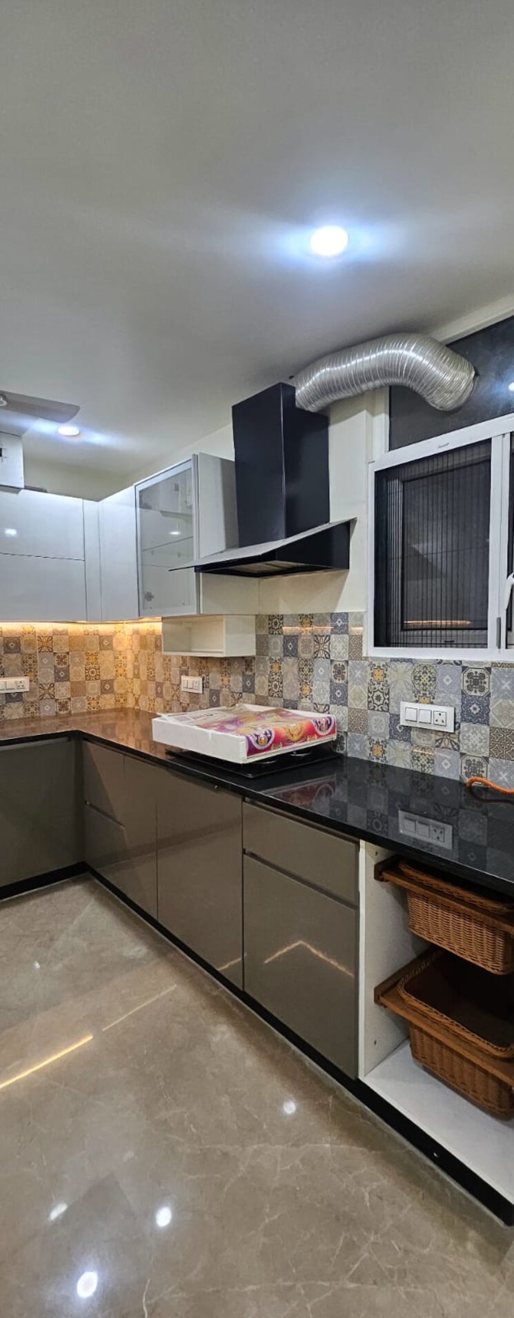 Kitchen, sector 12 dwarka 3 Bedroom 1300 Sq.Ft. Builder Floor In Sector 12 Dwarka Delhi 9063833