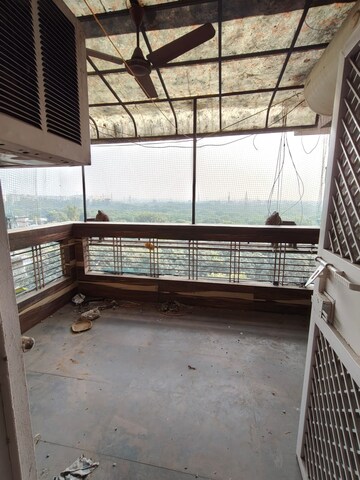 Balcony in 3 BHK Apartment at Sector 18 Dwarka – for Rent