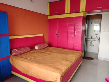 Bedroom in 1 BHK Apartment at Ajmera Valencia, Bhakti Park – for Sale