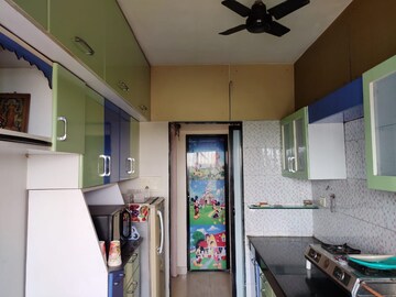 Kitchen in 1 BHK Apartment at Ajmera Valencia, Bhakti Park – for Sale