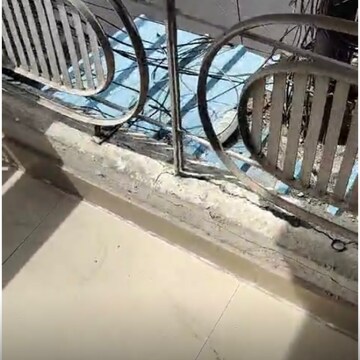 Balcony in 1 RK Builder Floor at Lajpat Nagar ii – for Rent