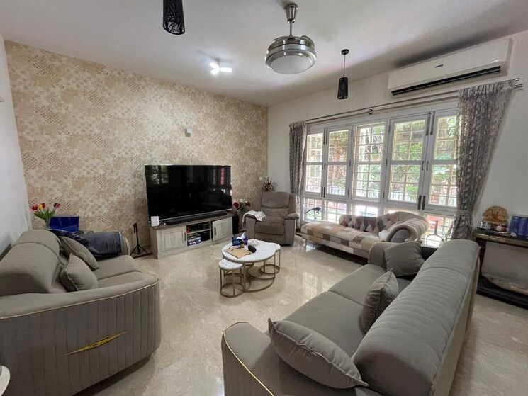 Living Room, prestige-lakeside-habitat 4 Bedroom 5000 Sq.Ft. Villa In Varthur Bangalore 9064001