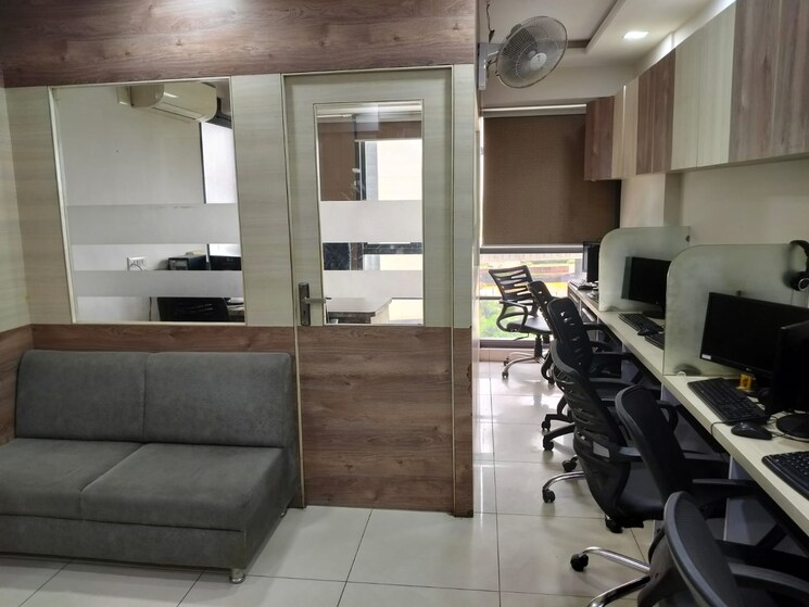  Parking, true-westgate-business-bay Commercial Office Space 685 Sq.Ft. In Makarba Ahmedabad 9063959