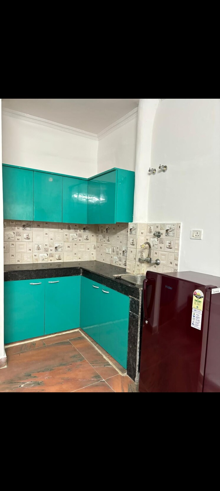 Kitchen, saket 1 RK 350 Sq.Ft. Builder Floor In Saket Delhi 9064015