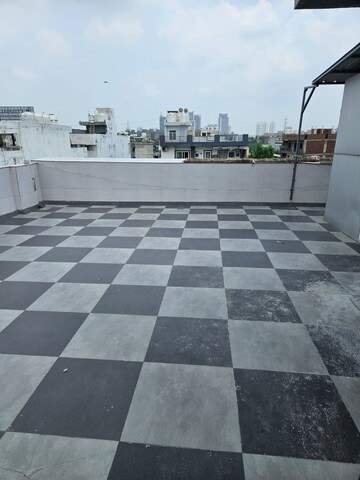 3 BHK Builder Floor – Exterior View View at Sushant Lok ii - for Rent