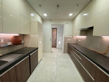 Kitchen in 4 BHK Apartment at Avighna One Avighna Park, Lower Parel – for Rent