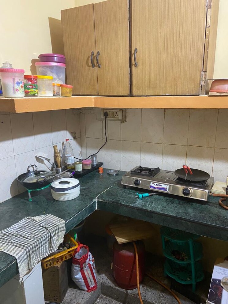 Kitchen, lajpat nagar ii 1 Bedroom 800 Sq.Ft. Builder Floor In Lajpat Nagar ii Delhi 9064041