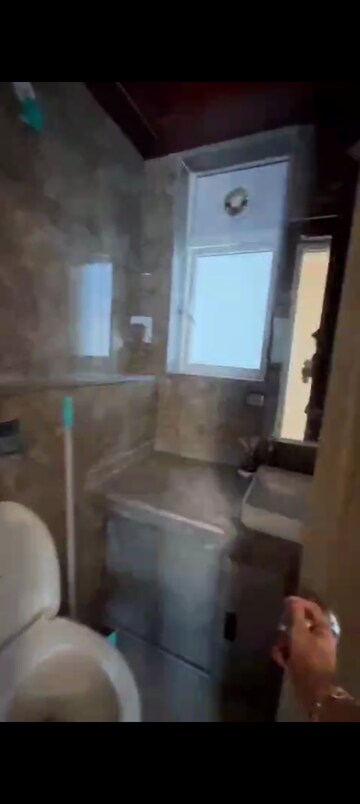 Bathroom in 3 BHK Apartment at LnT Crescent Bay T3, Parel – for Rent