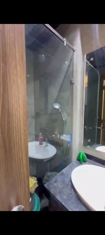 Bathroom in 3 BHK Apartment at LnT Crescent Bay T3, Parel – for Rent