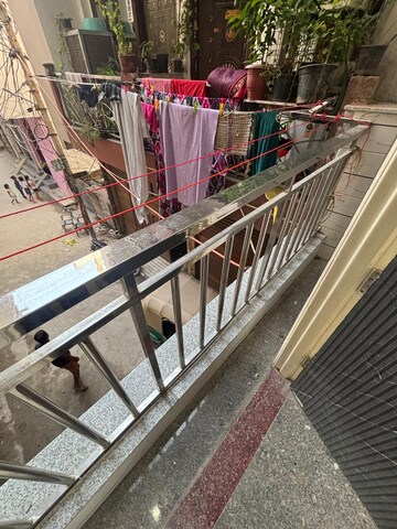 Balcony in 1 BHK Apartment at Palm Residency Chhatarpur, Chattarpur – for Rent