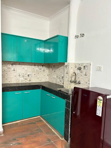Kitchen in 1 RK Builder Floor at Freedom Fighters Enclave – for Rent