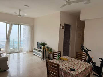 Living Room in 2 BHK Apartment at LnT Crescent Bay T3, Parel – for Rent