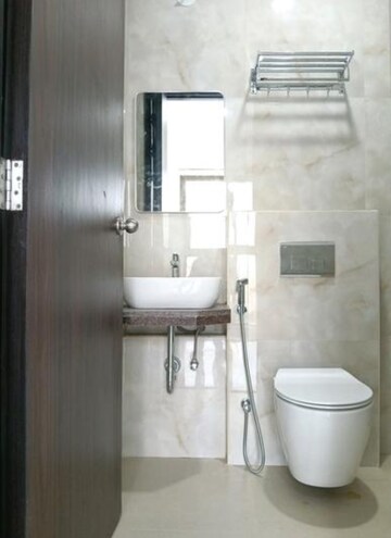 Attached Bathroom in 2 BHK Apartment at Raymond Ten X Vibes, J K Gram – for Rent
