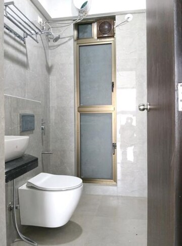 Bathroom in 2 BHK Apartment at Raymond Ten X Vibes, J K Gram – for Rent