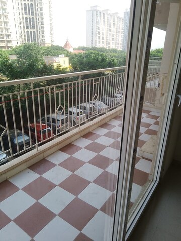 Balcony in 2 BHK Apartment at Shree Vardhman Green Court, Sector 90 – for Rent