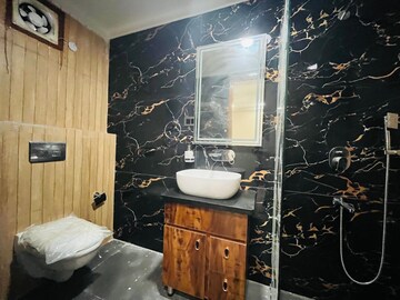 Bathroom in 3 BHK Builder Floor at Kishangarh – for Rent