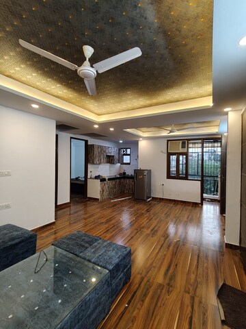Living Room in 2 BHK Builder Floor at Freedom Fighters Enclave – for Rent
