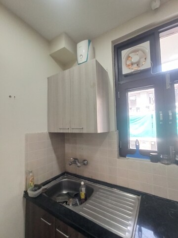 Kitchen in 3 BHK Builder Floor at Omaxe New Chandigarh, North Mullanpur – for Rent