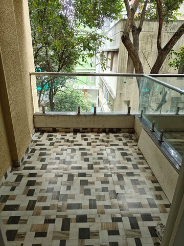 Balcony in 2 BHK Apartment at Shivalaya Apartment Shivaji Nagar, Shivajinagar – for Rent