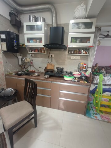 Kitchen in 2 BHK Apartment at Jagtap Patil Engracia, Pimple Gurav – for Sale
