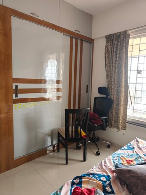 Bedroom in 2 BHK Apartment at Jagtap Patil Engracia, Pimple Gurav – for Sale