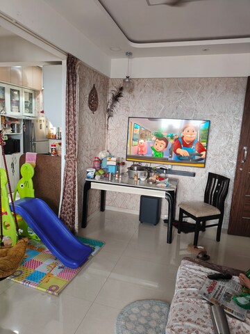 Living Room in 2 BHK Apartment at Jagtap Patil Engracia, Pimple Gurav – for Sale