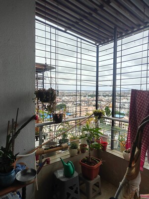 Balcony in 2 BHK Apartment at Jagtap Patil Engracia, Pimple Gurav – for Sale