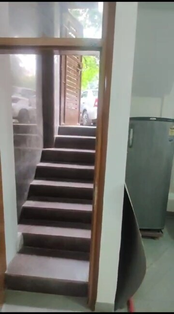 Staircase in 3 BHK Builder Floor at Malviya Nagar – for Rent