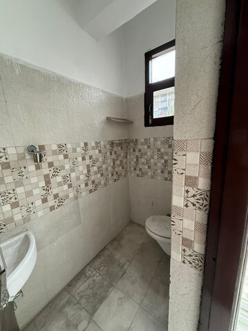 Bathroom in 2 BHK Builder Floor at Dhakoli – for Sale