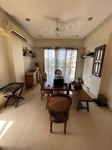 Living Room in 4 BHK Apartment at Khar West – for Sale