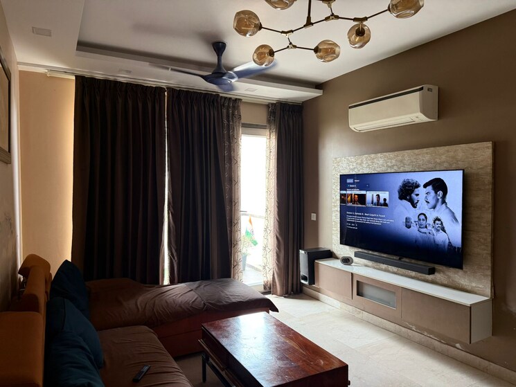 Living Room, unitech-south-city-ii 4 Bedroom 3500 Sq.Ft. Builder Floor In Sector 50 Gurgaon 9064326